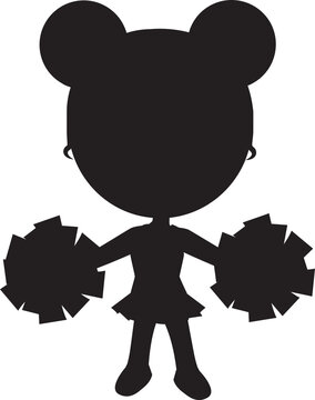 Cheerleader Silhouette