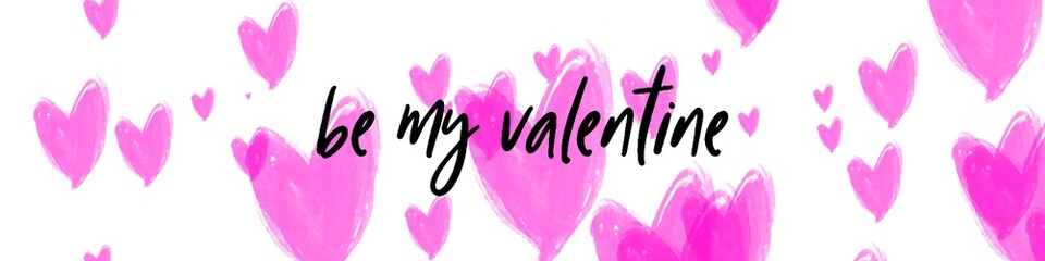 Valentine's day gift cart with be my valentine text. Love related items. Home decoration printable.