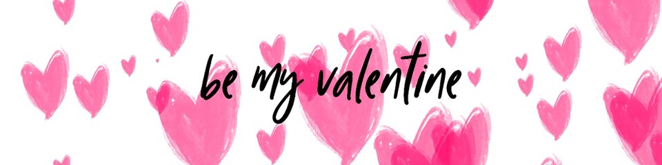 Valentine's day gift cart with be my valentine text. Love related items. Home decoration printable.