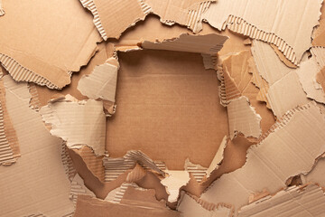 Cardboard torn paper background texture
