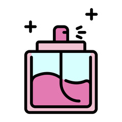 perfume Color line icon