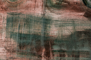 Naklejka premium creative background, a spot of colored primer rubbed on the surface of a linen canvas, temporary object, close, toning