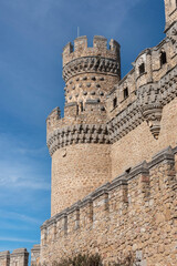 New Castle of the Mendoza, The fortress-palace of the county of Real de Manzanares