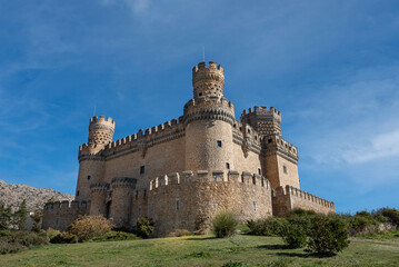 New Castle of the Mendoza, The fortress-palace of the county of Real de Manzanares