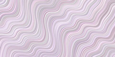 Light Purple vector background with wry lines. Abstract gradient illustration with wry lines. Pattern for websites, landing pages.