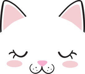 Cute Cat Face