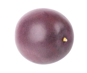 Passion fruit isolated on white background. Whole passionfruit or maracuya, exotic fruit. Clipping path.