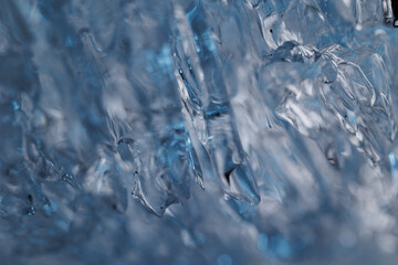 Obraz premium Ice closeup melting