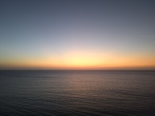 Obraz premium sunset over the sea