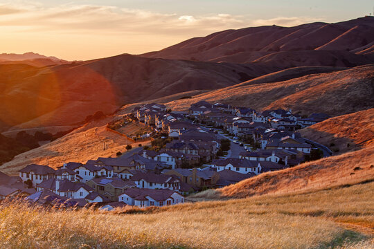 Houses in Pleasanton in tri-Valley, California