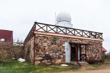 Small observatory in Lielzeltini, Balgale, Latvia.