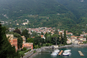 Fototapeta na wymiar Town Como Italy