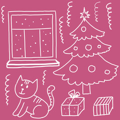 Art with a rabbit for decorating a children's holiday - postcards, stickers, merch, cards. digital art