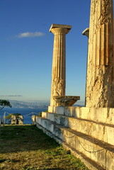 Temple of Aphaia in Aegina, Greece