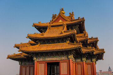 Obraz premium Amazing view of the Forbidden City of Beijing, China