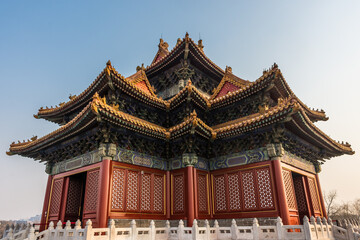 Obraz premium Amazing view of the Forbidden City of Beijing, China