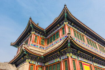 Fototapeta premium Beautiful view of the Summer Palace of Beijing, China