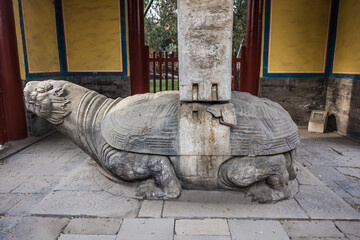 Landmark in the historic center of Beijing, capital city of China