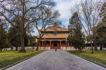 Landmark in the historic center of Beijing, capital city of China