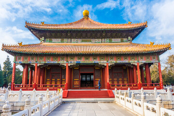 Landmark in the historic center of Beijing, capital city of China