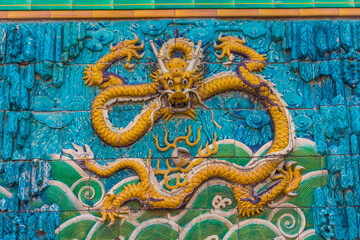 Obraz premium Amazing view of the Forbidden City of Beijing, China