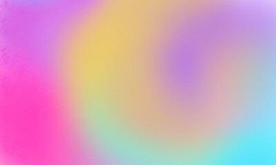 
Blurred Abstract Holographic gradient blended rainbow colors with  enhanced half tone, digital soft noise and grain textures for trending Lo-Fi background pattern