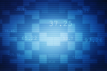 Business Growth graph on technology background, Futuristic raise arrow chart digital transformation abstract technology background. Big data and business growth currency stock and investment economy