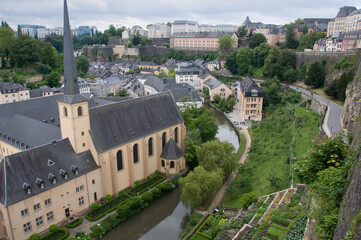 Fototapeta na wymiar Urban Luxembourg