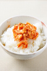 キムチご飯　韓国料理