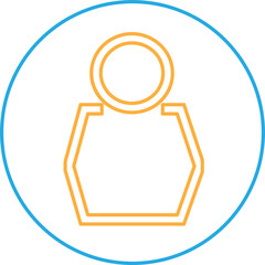 People icon sign symbol design