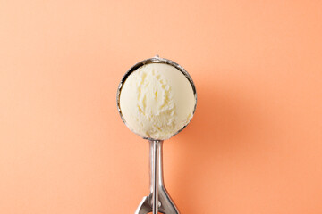 バニラアイスクリーム　Vanilla ice cream