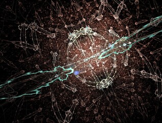 Imaginatory fractal abstract background Image