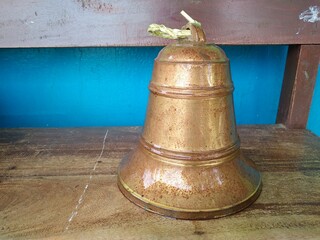 old brass bell