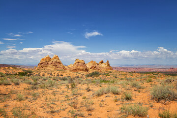 Rock Formations in Coyote Buttes, Utah