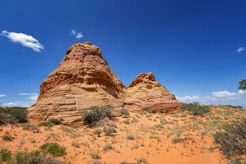 Rock Formations in Coyote Buttes, Utah