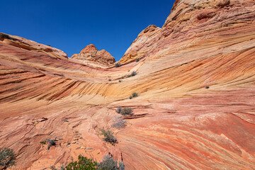 Rock Formations in Coyote Buttes, Utah