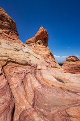 Fototapeta premium Rock Formations in Coyote Buttes, Utah
