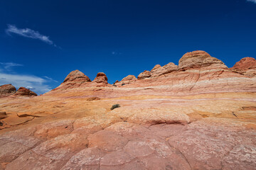 Rock Formations in Coyote Buttes, Utah