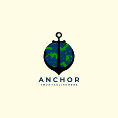 anchor, logo, vector, illustration, design, business, transport, stamp, classic, beach, coast, iron, pirate, cruise, vintage, compass, company, anchor logo, travel, sign, harbor, navy, marine logo