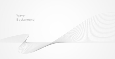 Background of lines in wave shape.