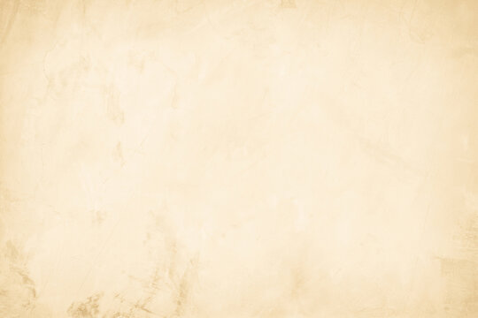 Cream concreted wall for interiors texture background.	