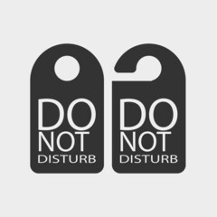 Do_not_disturb vector icon illustration sign