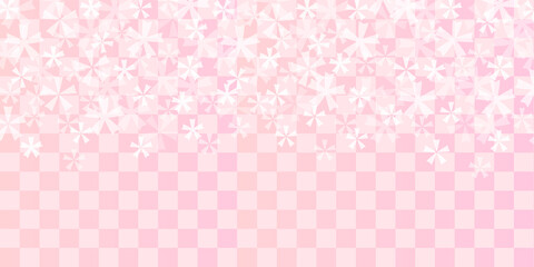 桜　和柄　水彩　背景