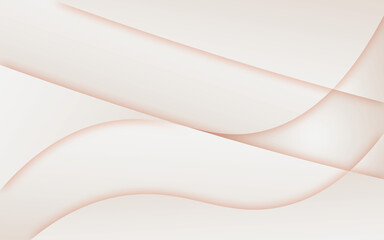 Abstract elegant white modern creative geometric shape pattern with orange shadow background. Vector illustration. Vector Abstract Elegant white and grey Background. Abstract white Pattern. 