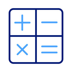 Calculate Isolated Vector icon which can easily modify or edit

