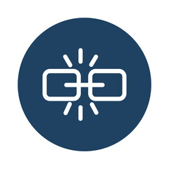 disconnect link Isolated Vector icon which can easily modify or edit


