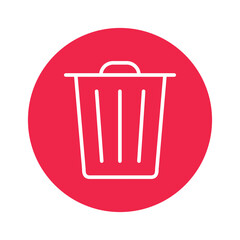trash recycle Isolated Vector icon which can easily modify or edit

