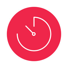 Timer Isolated Vector icon which can easily modify or edit

