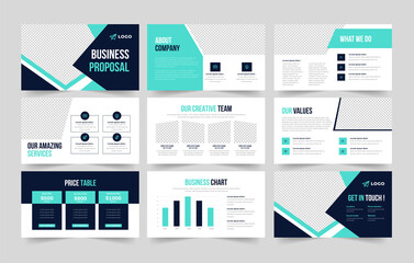 Business proposal template Design