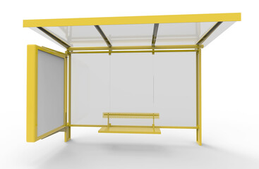 mockup information panel illustration